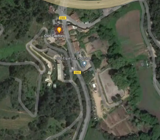 Ecurie de Capitoro Situation géographique