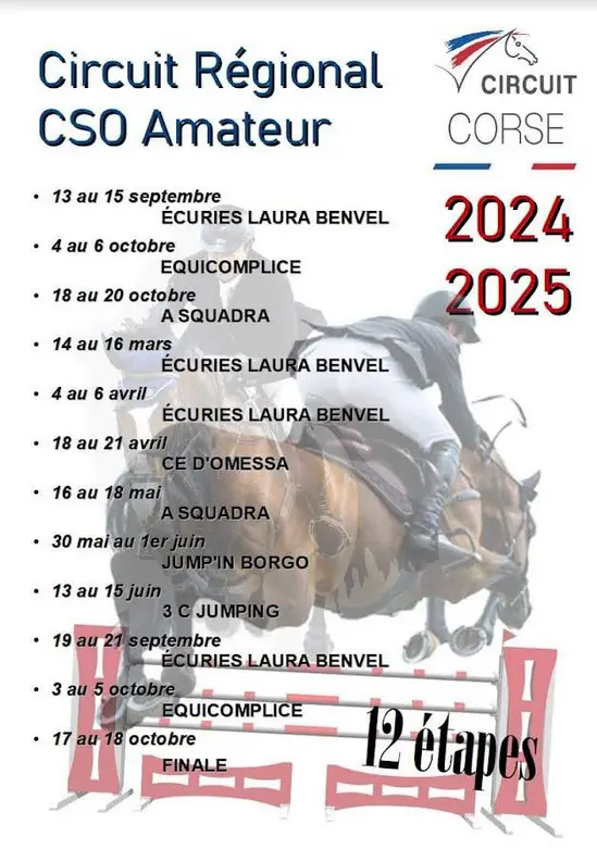 Circuit Régional CSO Amateur CSO AMATEUR